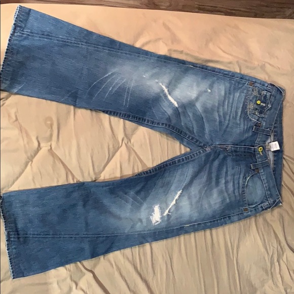 Tru religion men’s Jeans row 34 seat 33. - Picture 2 of 4
